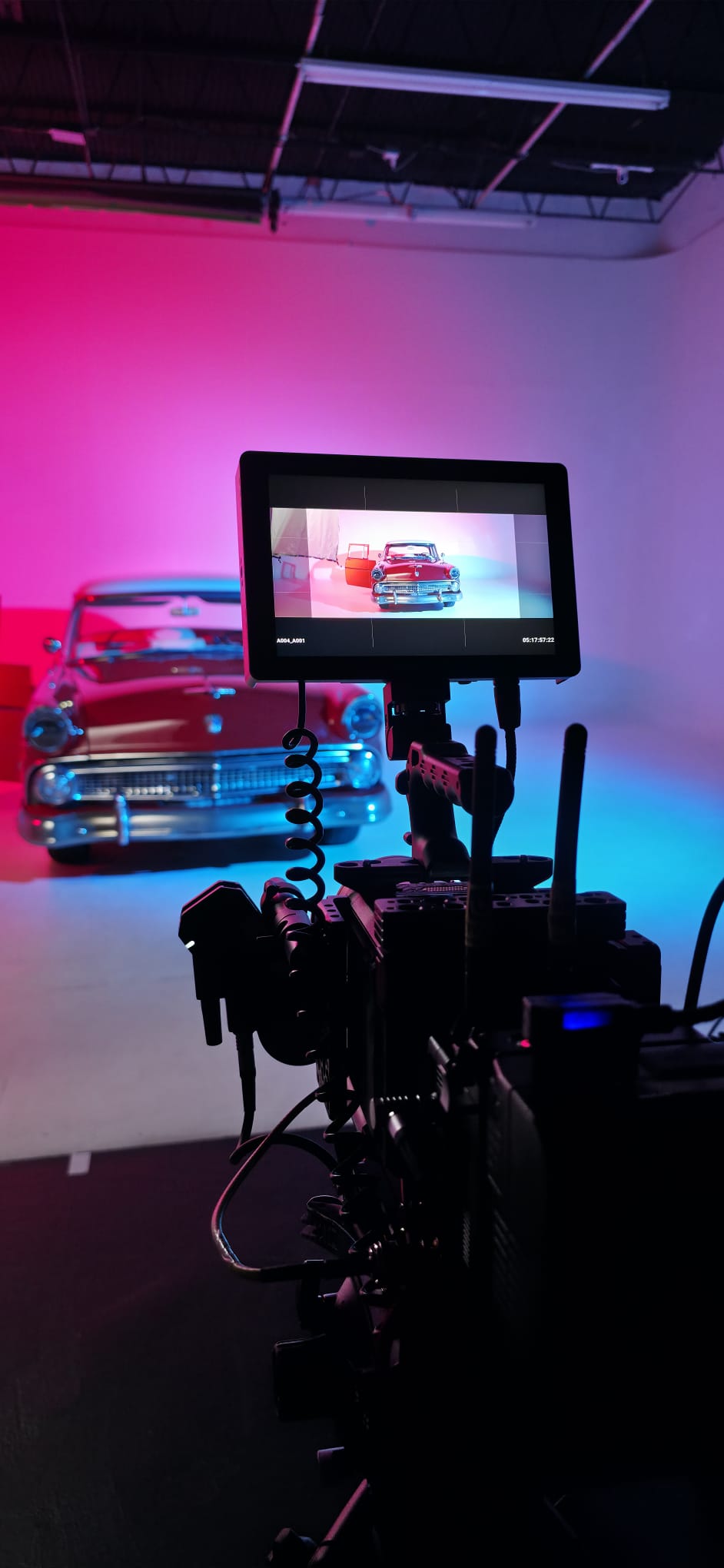 Video Profesional Behind the Scenes